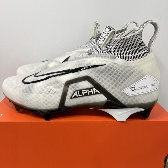 Nike Alpha Menace Elite 3 Ghost White Football Cleats Men Sz 12.5 W DH1350-100 main image 2
